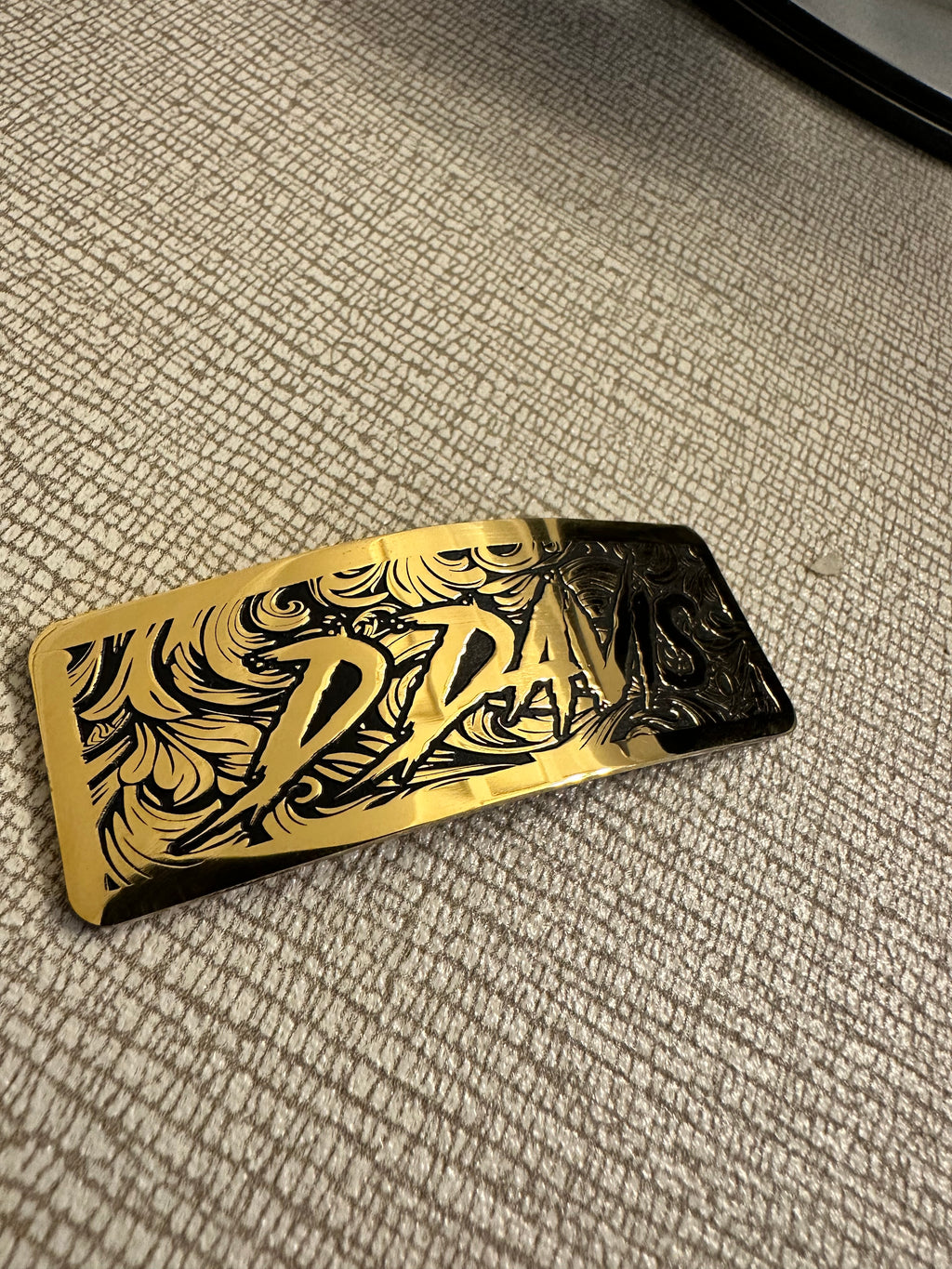 24k gold plated with cerakote backing