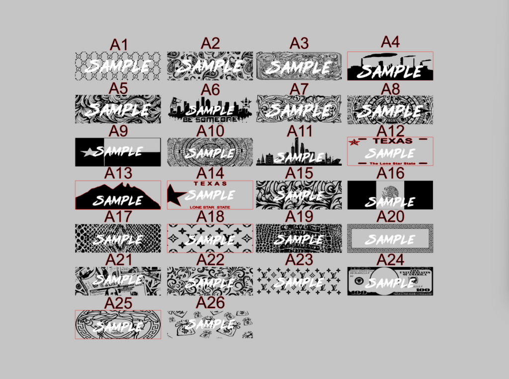 HARD HAT NAMEPLATES SILVER BRUSH FINISH