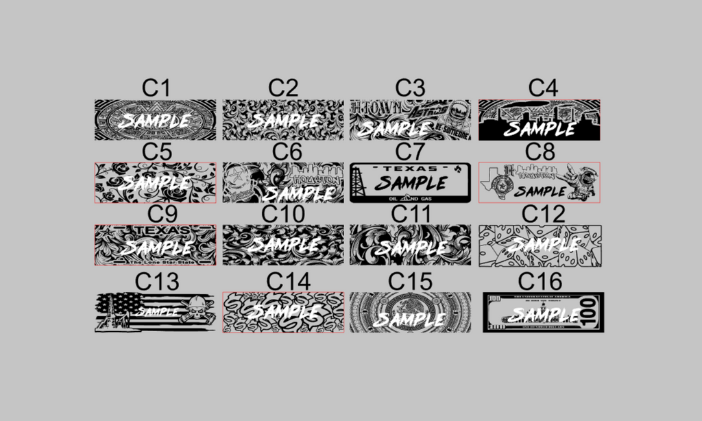 HARD HAT NAMEPLATES SILVER BRUSH FINISH