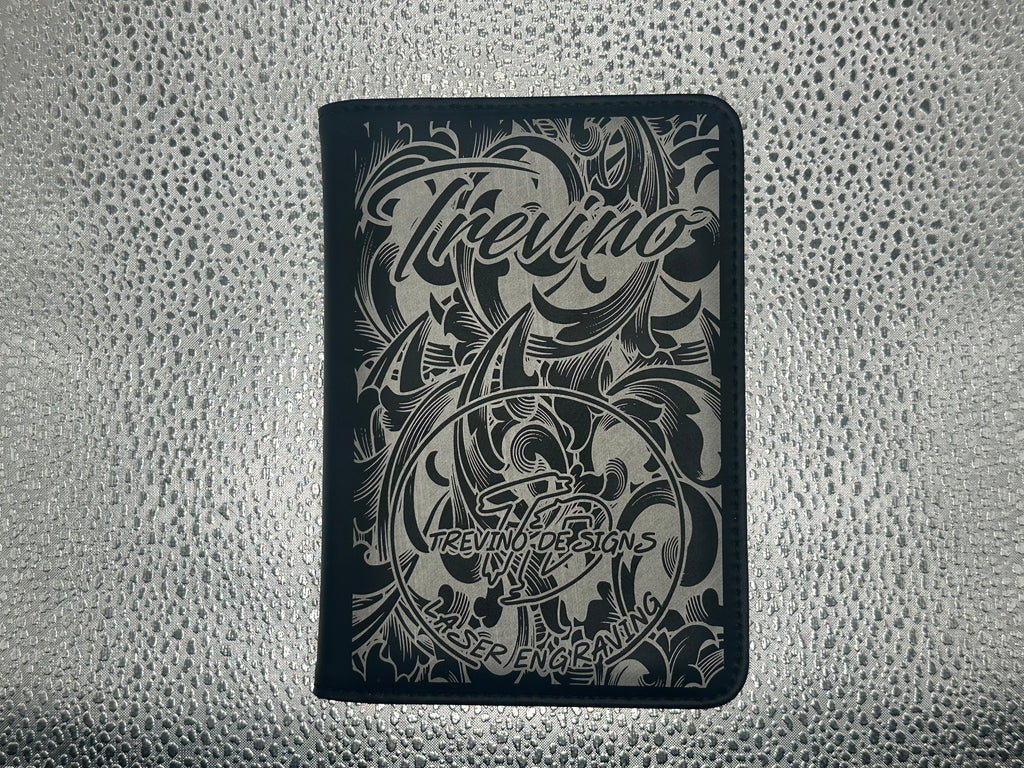 Pocket style notepad leather cover