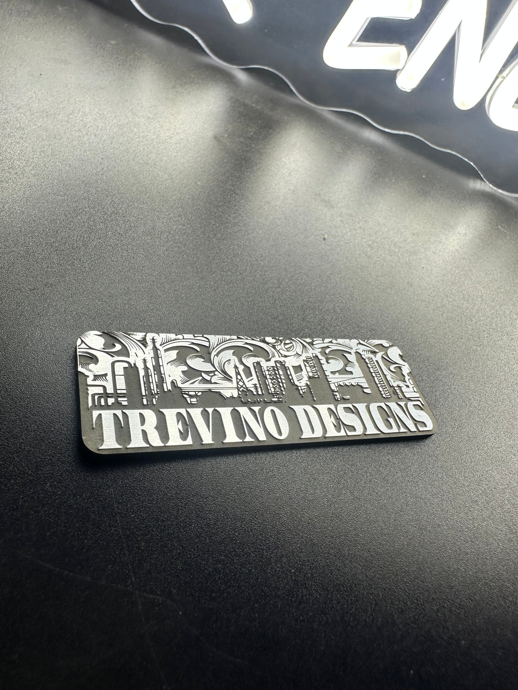 HARD HAT NAME PLATES ACRYLIC STYLE