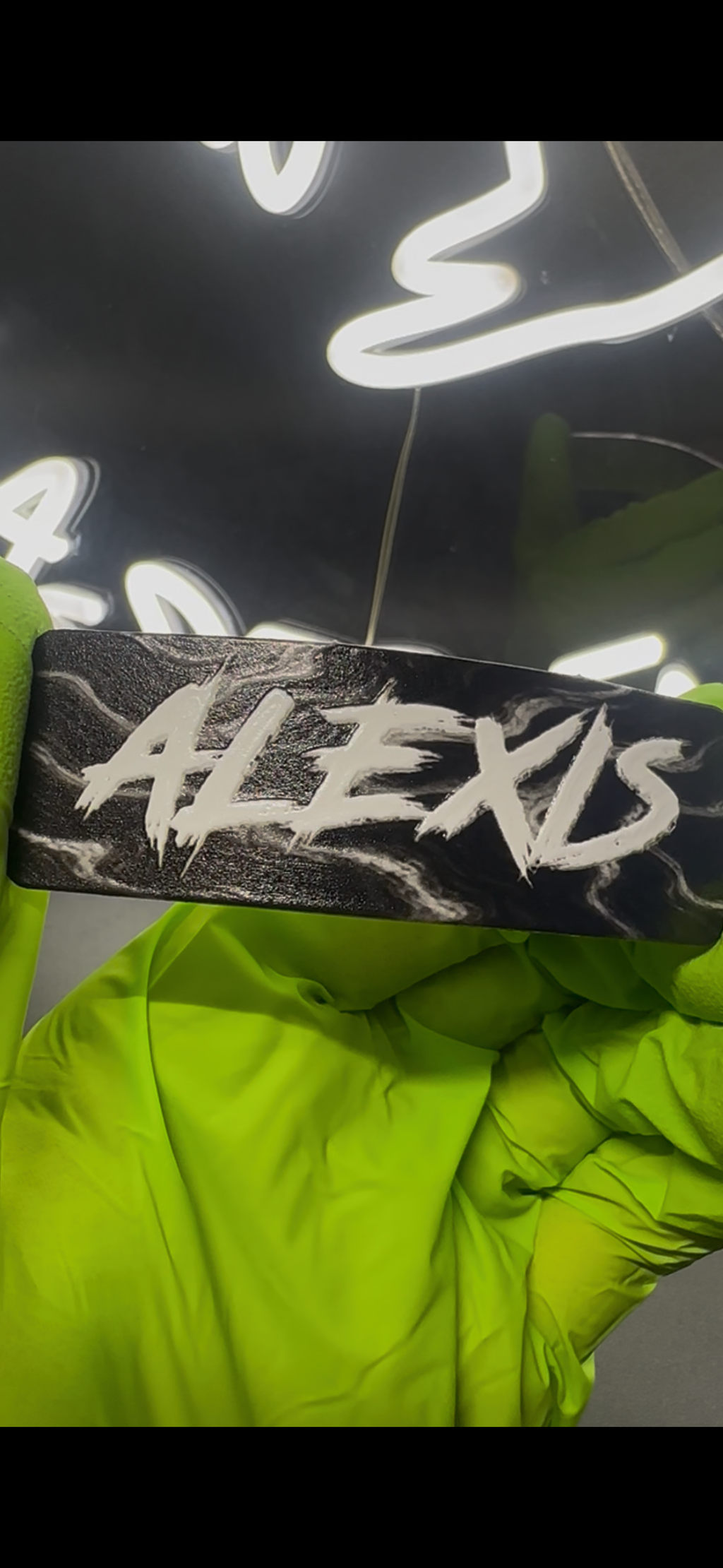 New  hard hat name plates
