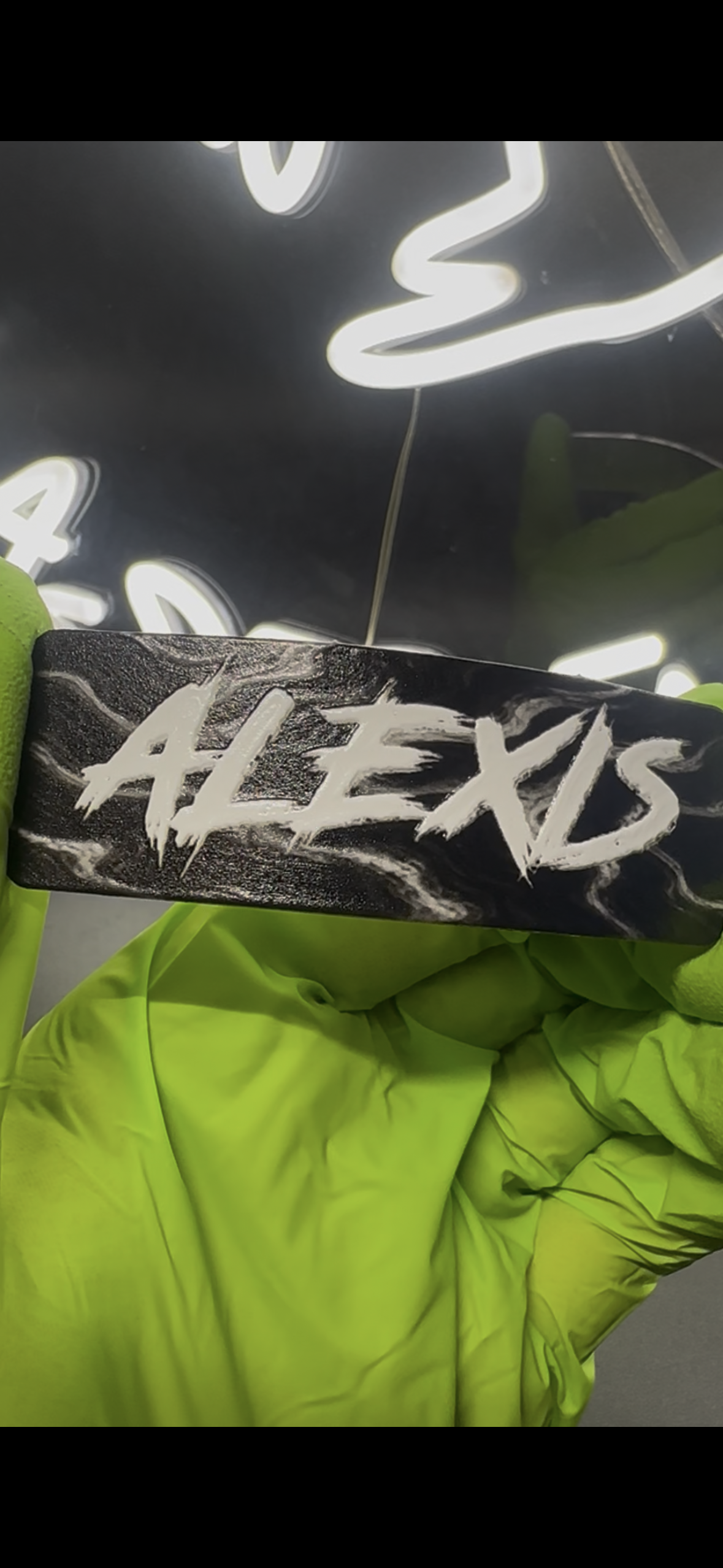 New  hard hat name plates