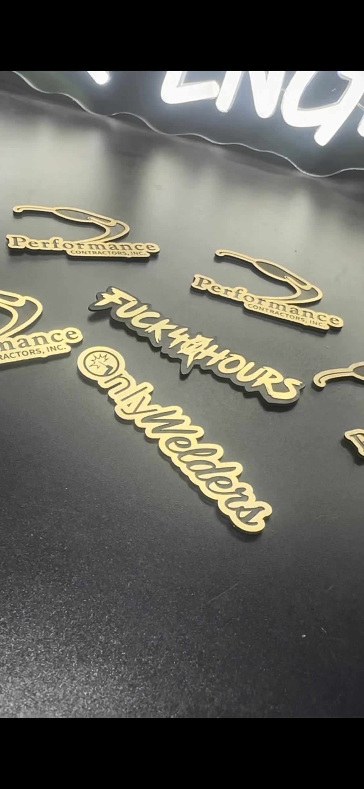 Acrylic sticker DECALS