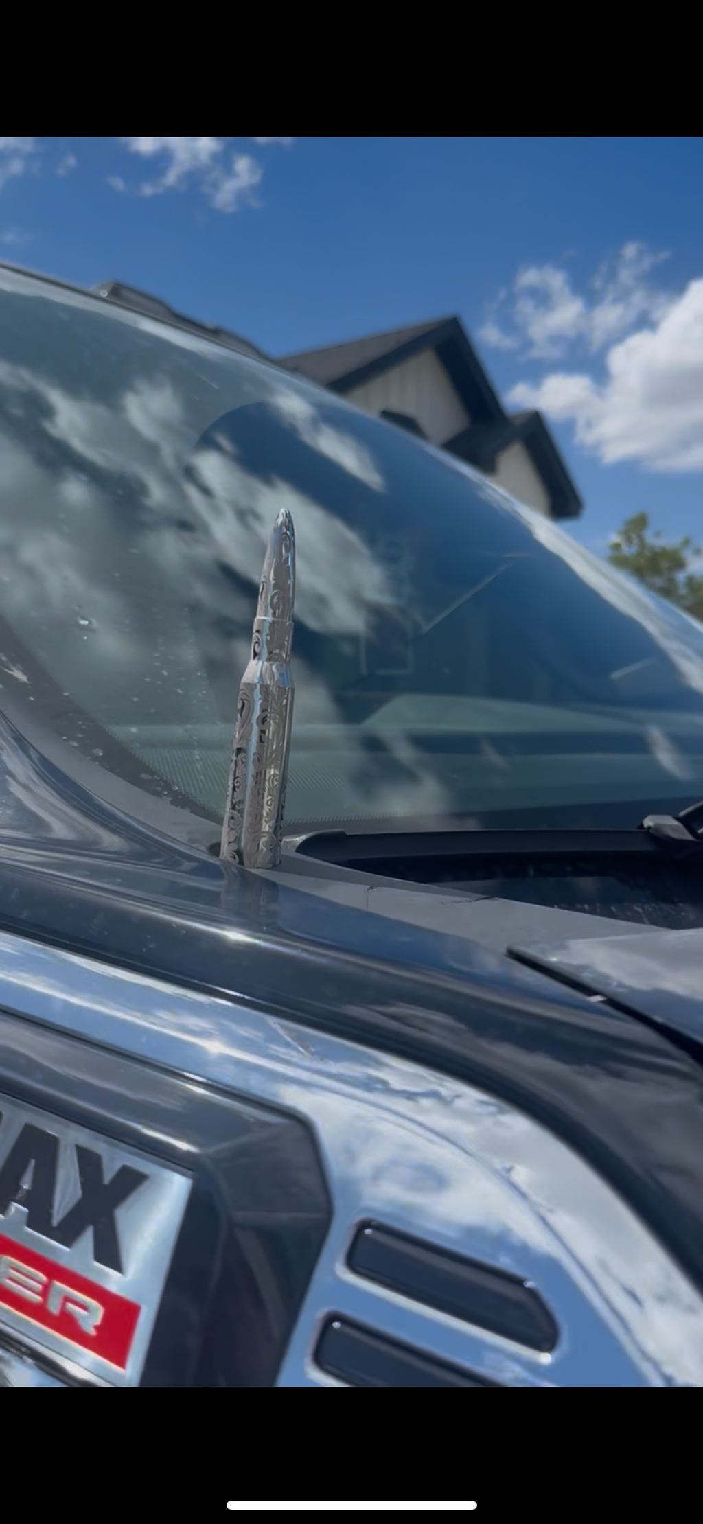 Truck .50 cal style antena