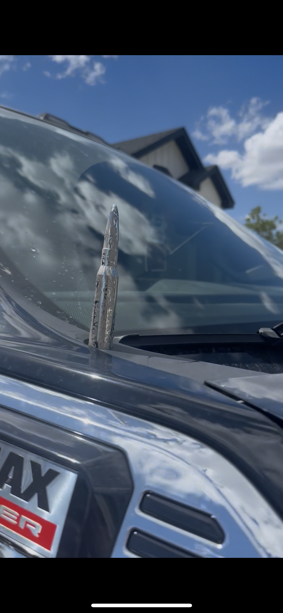 Truck .50 cal style antena