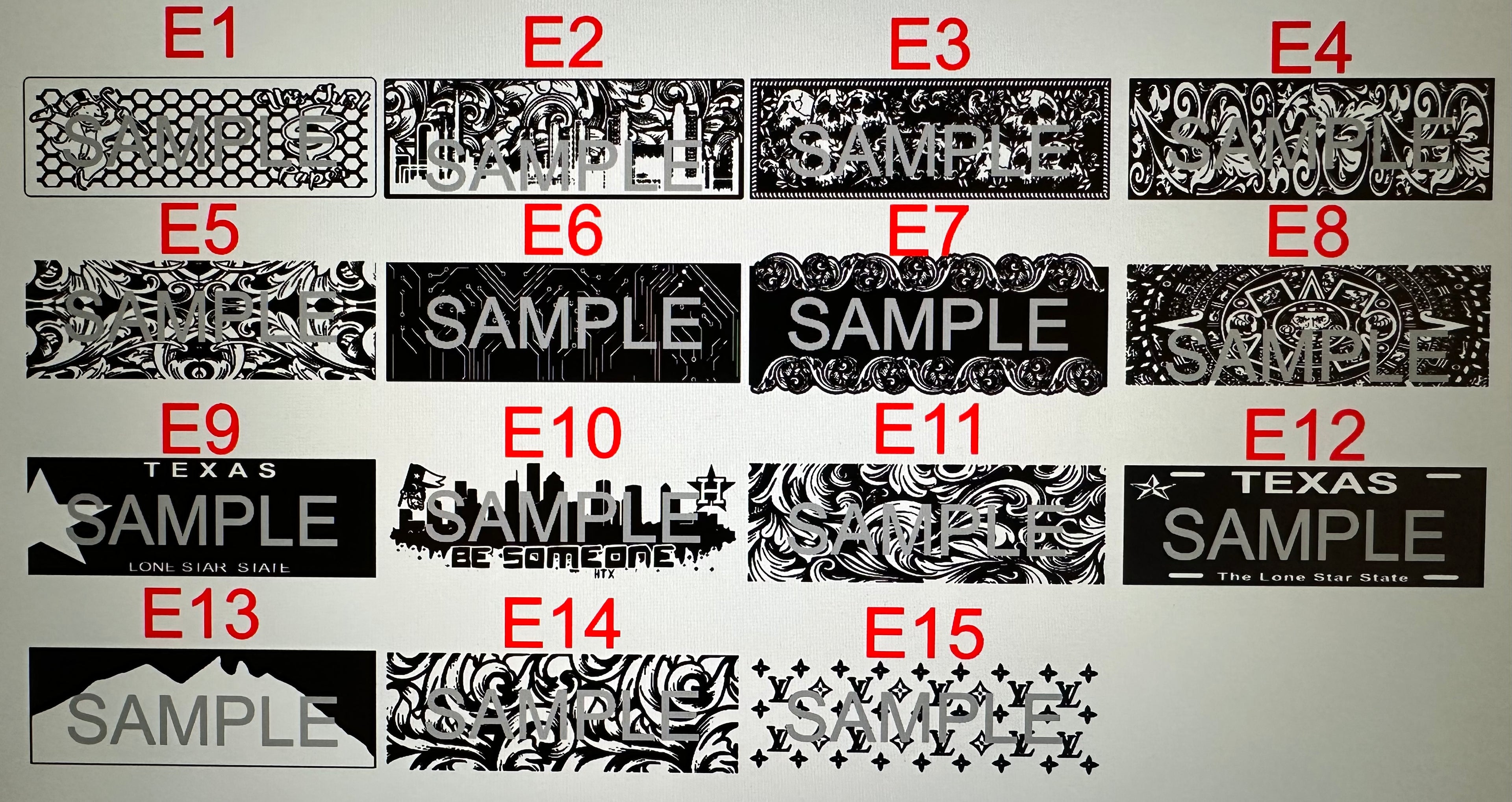 24k gold plated name plate